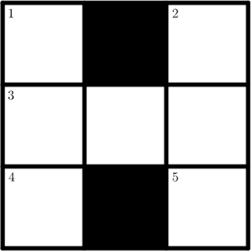 Crossnumber Puzzle: Solve the 3 x 3 Grid
