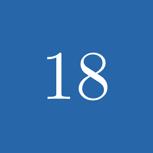 Eighteen