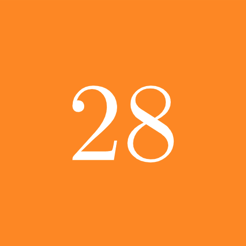 Twenty-eight
