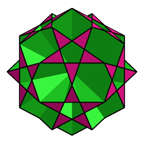 Small dodecahemicosahedron
