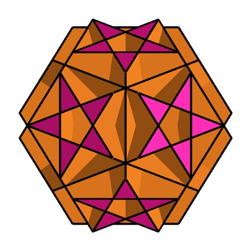Truncated great icosahedron