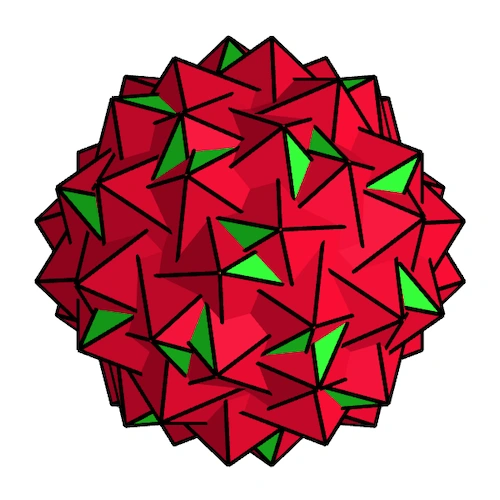 Great snub icosidodecahedron
