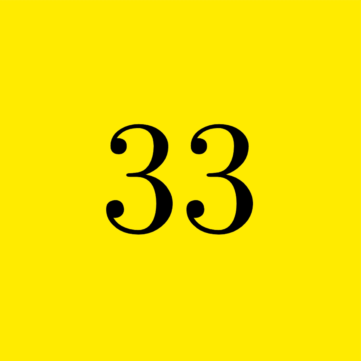 Thirty-Three